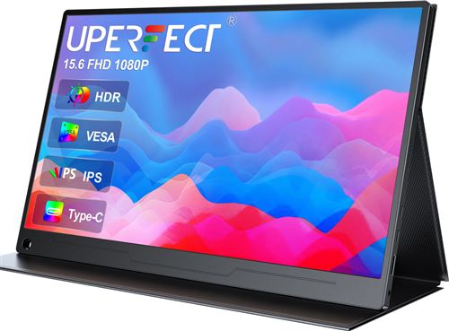Moniteur portable UPERFECT Full HD 1080P 60 Hz 15,6"