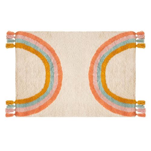 Non Communiqué Atmosphera For Kids - Tapis Déco Enfant Arc-En-Ciel 100X150cm Multicolore