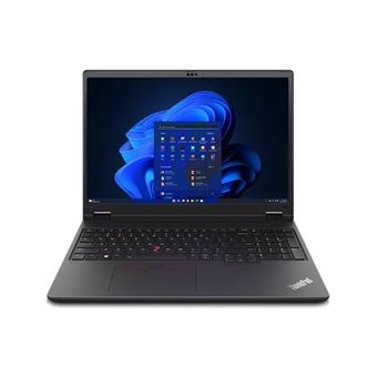 Lenovo ThinkPad P16v Gen 2 21KX - Intel Core Ultra 7 - 155H / jusqu'à 4.8 GHz - Win 11 Pro - RTX 1000 Ada - 32 Go RAM - 1 To SSD TCG Opal Encryption 2, NVMe, Performance - 16" IPS 1920 x 1200 - Gigabit Ethernet - Wi-Fi 6E, Bluetooth - noir - clavier : Su