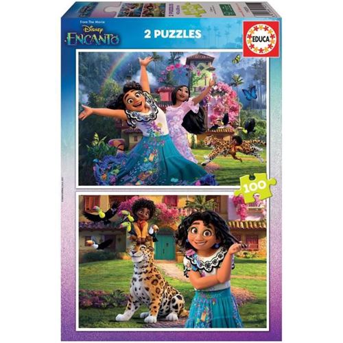 Disney Multicolore Puzzle De 2 X 100 Pièces Encanto - Image 3