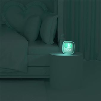 Réveil veilleuse tactile Billy Clock - turquoise Mobility on Board