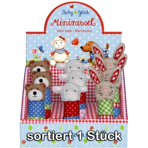 Mini hochet Animaux - Multicouleur