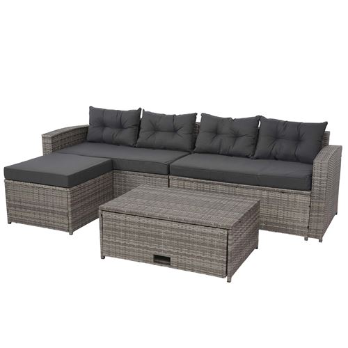 Mendler Gris Ensemble Balcon Jardin - Image 3