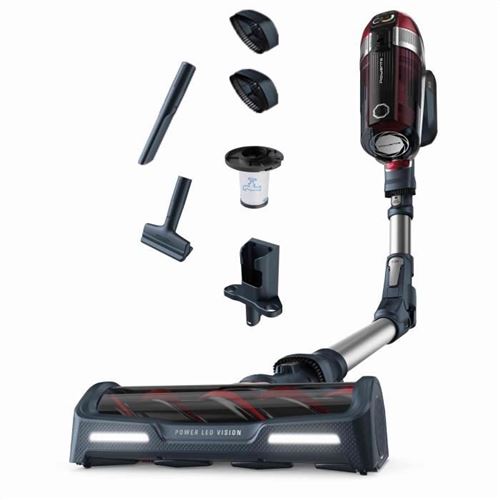 Rowenta X-Force Flex 11.60 Aspirateur Balais Sans Fil, Tube Flexible, Contrôle Digital, Autonomie Jusqu'A 45 Min, Léger Yy5426Fe