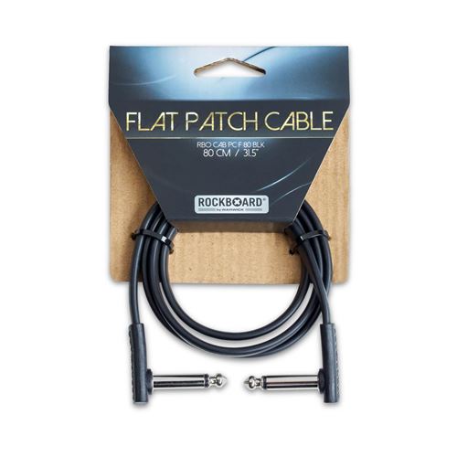 RockBoard Câble Patch Plat 80 cm - Black - Image 3