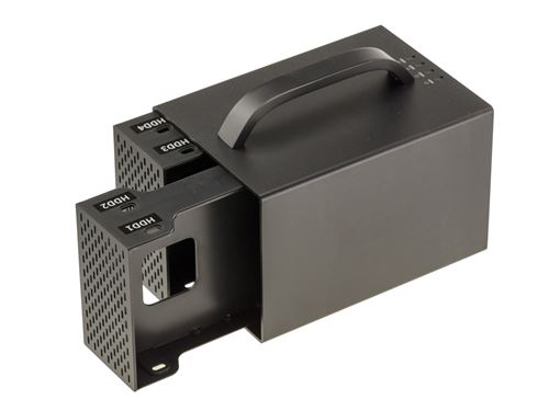 KALEA-INFORMATIQUE Boitier Baie USB 3.2 Gen 2 10G pour 4 disques durs SATA. Alimentation 75W, capacité 64TB. Possibilité de RAID Logiciel 0 1 5