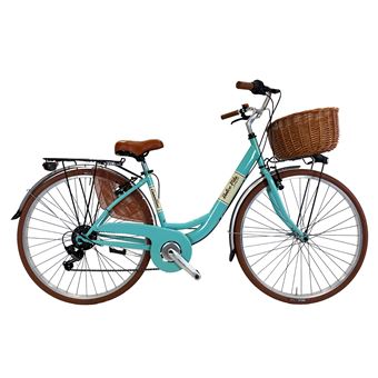 Vélo de ville Dolce Vita by Canellini VENERE 28 avec panier - Tiffany - 1