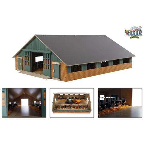 Kids Globe Grange de vaches 1:32