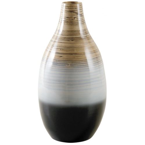 Aubry Gaspard - Vase bambou laqué