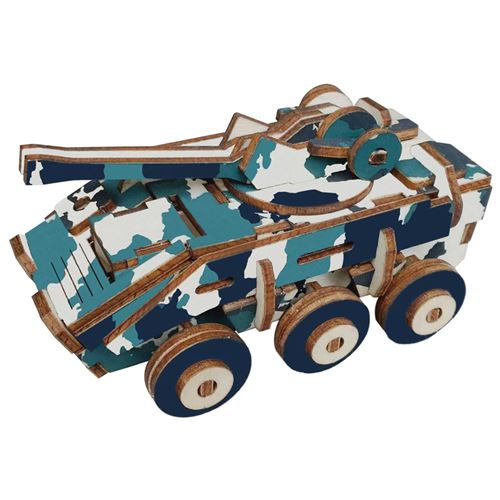 Puzzle 3D 59 pièces - Véhicule blindé antidéflagrant