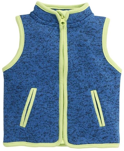 Schnizler bodywarmer Knitted Fleecejunior bleu