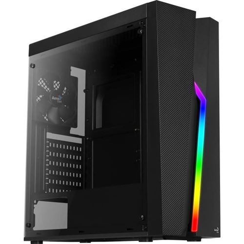 AeroCool Bolt - tower - ATX - Gehäuse - Tower - Schwarz