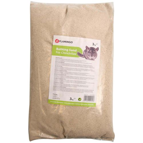 Sable de bain pour chinchilla 3 kg. - Flamingo Pet Products - FL-200397