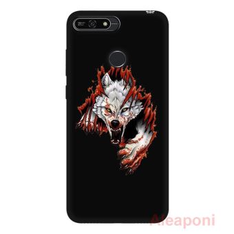 coque loup huawei y6 2018
