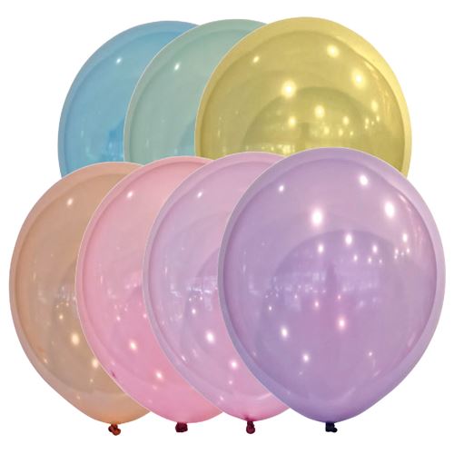 Amscan ballons 13 cm en latex métallique 100 pièces