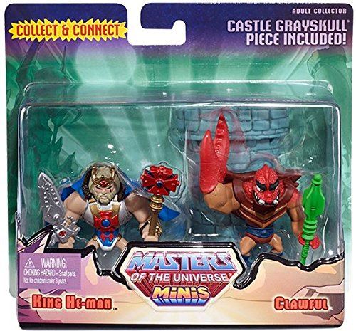 Pack de 2 figurines exclusives Masters of the Universe Minis King He-Man Clawful