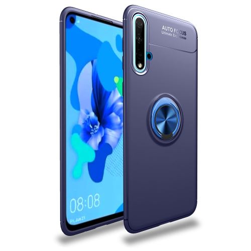 Coque en TPU avec béquille bleu pour votre Huawei Nova 5/Nova 5 Pro