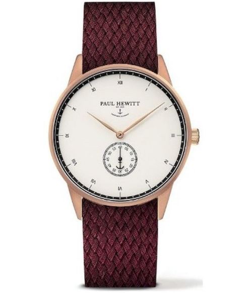 Paul Hewitt Montre Mixte PH-M1-R-W-19M Blanc