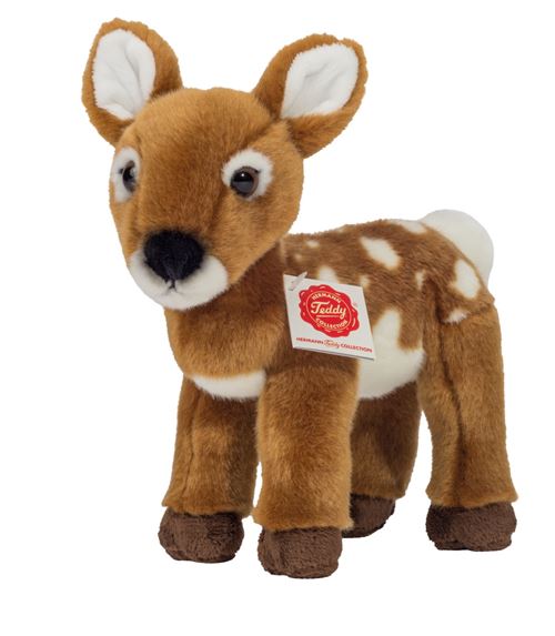 Peluche faon debout 21 cm Hermann Teddy