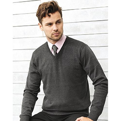 Premier Pull a col en V Homme 4XL Gris fonce UTRW1131 Sweat shirts de sport Achat prix fnac