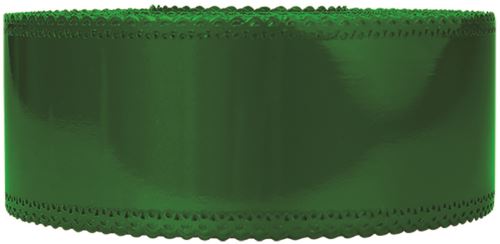 Ruban charlotte dentelle vert