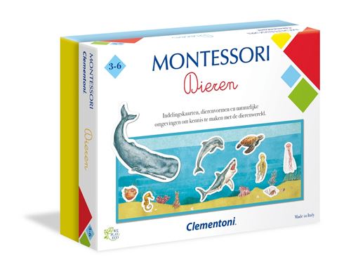 Clementoni Montessori gibier animal multicolore