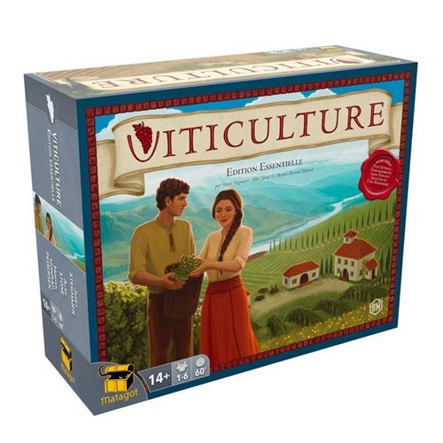 Matagot Multicolore Jeu De Société Viticulture