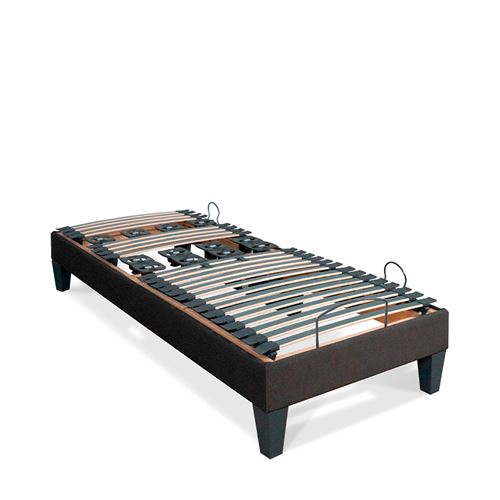 Rendez Vous Deco Sommier &eacute;lectrique Platon 1 place 70x190 cm