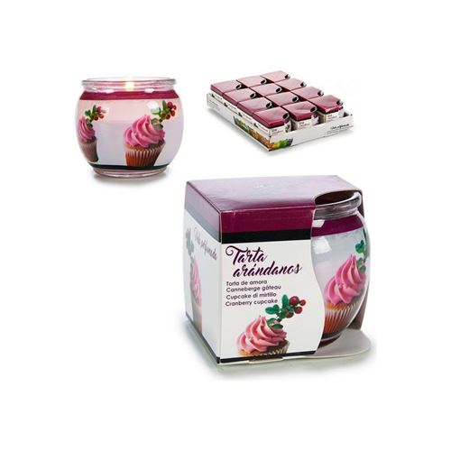 bougie parfumée verre myrtille