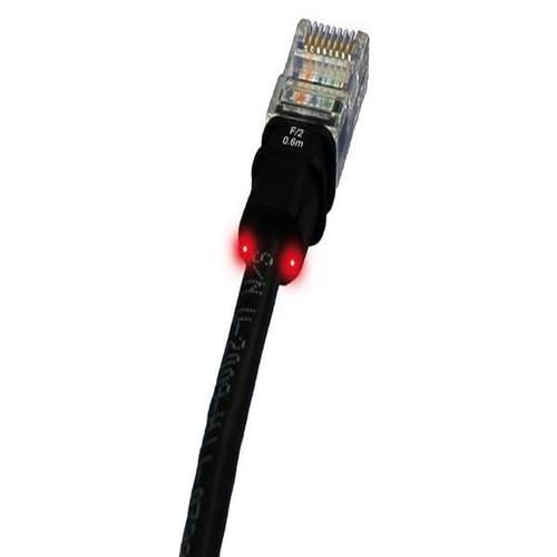PATCHSEE Cordon RJ45 catégorie 5e F/UTP LSOH noir - 0,6 m