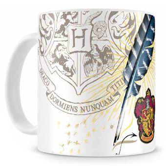 Sd Toys Harry Potter Tasse Boucliers Maisons Poudlard, Céramique, Blanc, 8 Cm