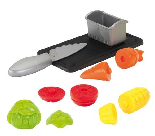 Klein set de légumes avec planche à découper et couteau