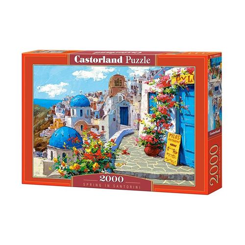 Puzzle Castorland - Printemps à Santorin, 2000 pièces