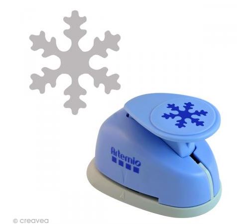Perforatrice MM flocon de neige 3 - 2.5 cm
