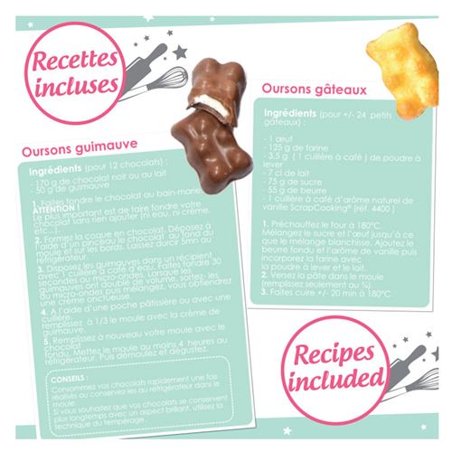 SZYDD Moule Silicone Guimauve - Moule à Gâteau Et Chocolat Pour Célébrations - Accessoire Cuisson