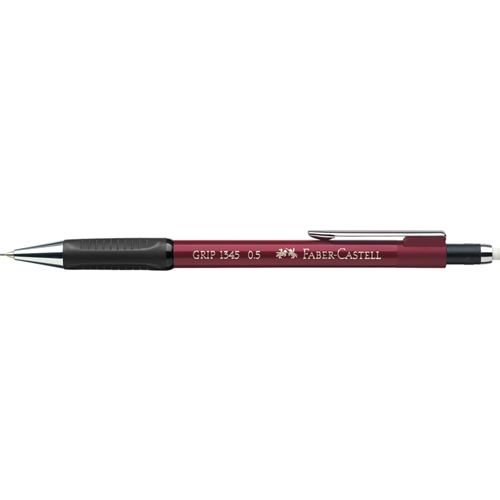 Faber-Castell Porte-Mines Grip 1345, Rouge-Métallique