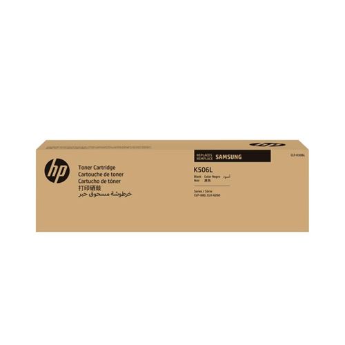 HP CLT-K506L - À rendement élevé - noir - original - cartouche de toner (SU171A) - pour Samsung CLP-680DW, CLP-680ND, CLX-6260FD, CLX-6260FR, CLX-6260FW, CLX-6260ND