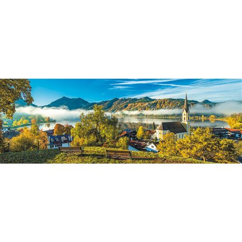 Trefl Puzzle 1000 Pièces Panoramique : Au Bord Du Lac Schliersee