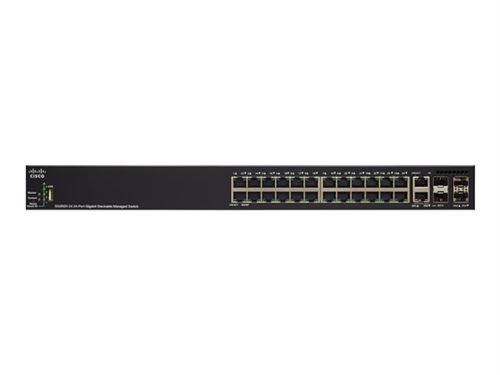 Cisco SG350 x 24 24 ports Gigabit Stackable Switch