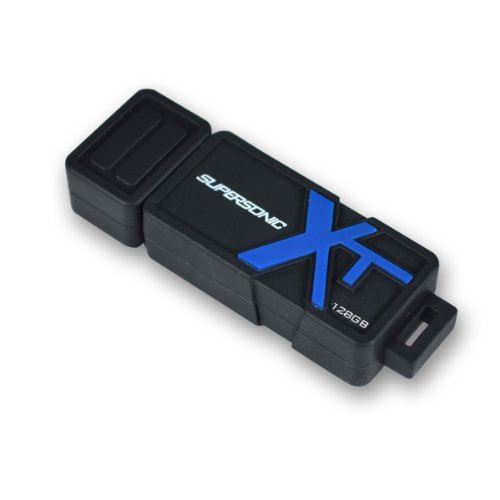 Patriot Memory 128GB Supersonic Boost XT 128Go USB 3.0 (3.1 Gen 1) Type A Noir, Bleu lecteur USB flash lecteurs USB flash (128 Go,