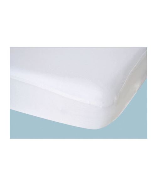 DOUX NID Drap-housse imperméable - Blanc - 40x80 cm
