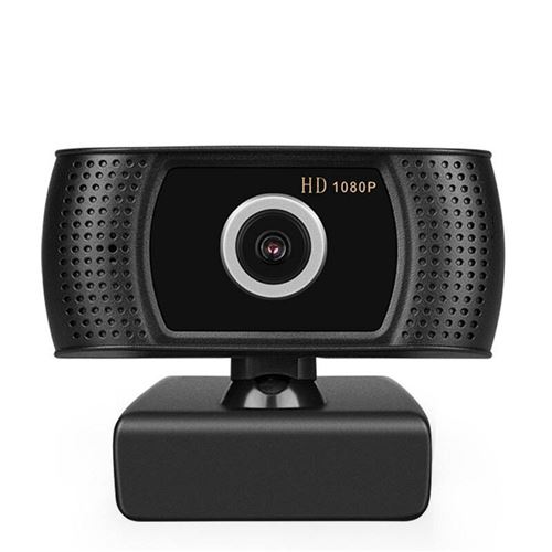 Caméra Webcam Hd 1080P Mégapixels Usb 2.0 Avec Micro Pour Ordinateur Portable Pc Noir P17