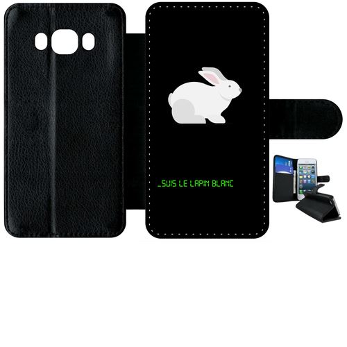 Etui À Rabat Samsung Galaxy J5 (2016) Suis Le Lapin Blanc