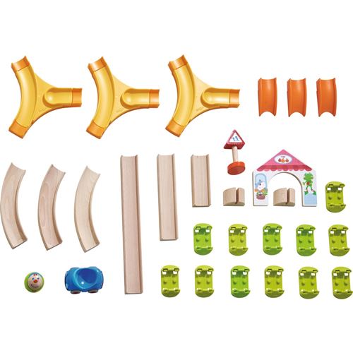 Haba - Kullerbü ? Circuit de jeu Rond-point en tire-bouchon