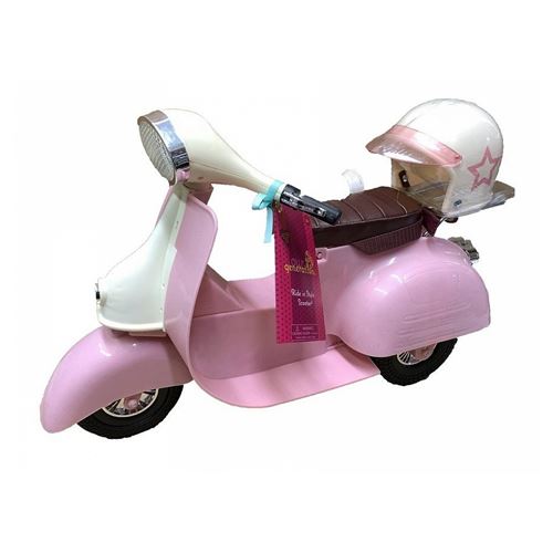 Our Generation scooter rose et blanc