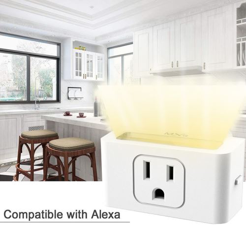 Smart WiFi Prise d'alimentation US Plug commutateur pour Amazon Alexa / Accueil Google App contrôle