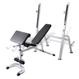 Meelady Banc De Musculation Multifonction Pliable Banc Entierement Reglable Ajustable D Appartement Fitness Achat Prix Fnac