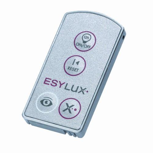 Esy-Lux EM10016011 602656 Electricité Télécommande EM10016011 Argent