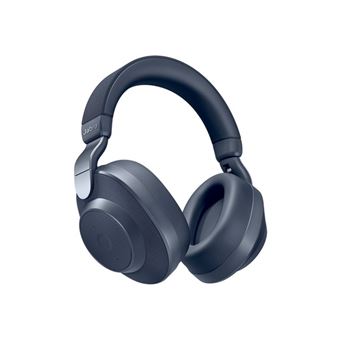Casque sans fil a reduction de bruit Jabra Elite 85h Bleu Casque audio Achat prix fnac