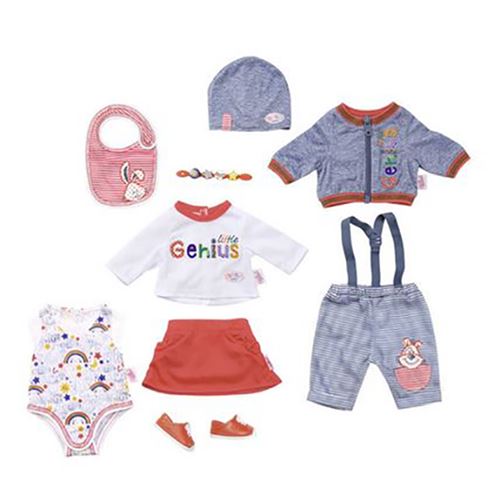 Zapf Creation 826928 BABY born Deluxe Super Mix & Match Set 43 cm